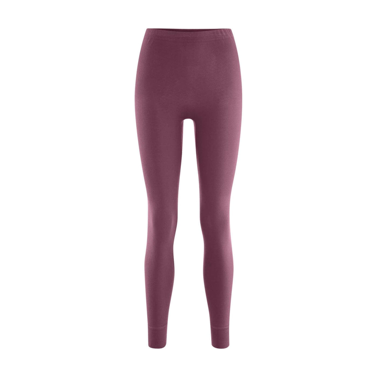 Leggings aus Bio-Baumwolle in Dark Prune von Living Craft