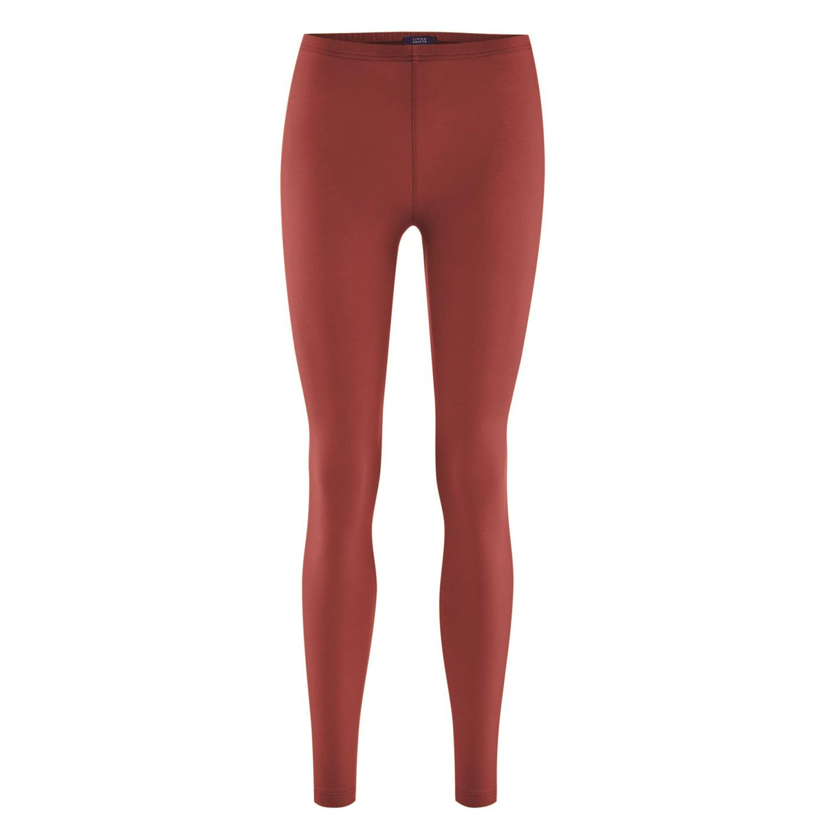 Leggings aus Bio-Baumwolle in Kastanienbraun