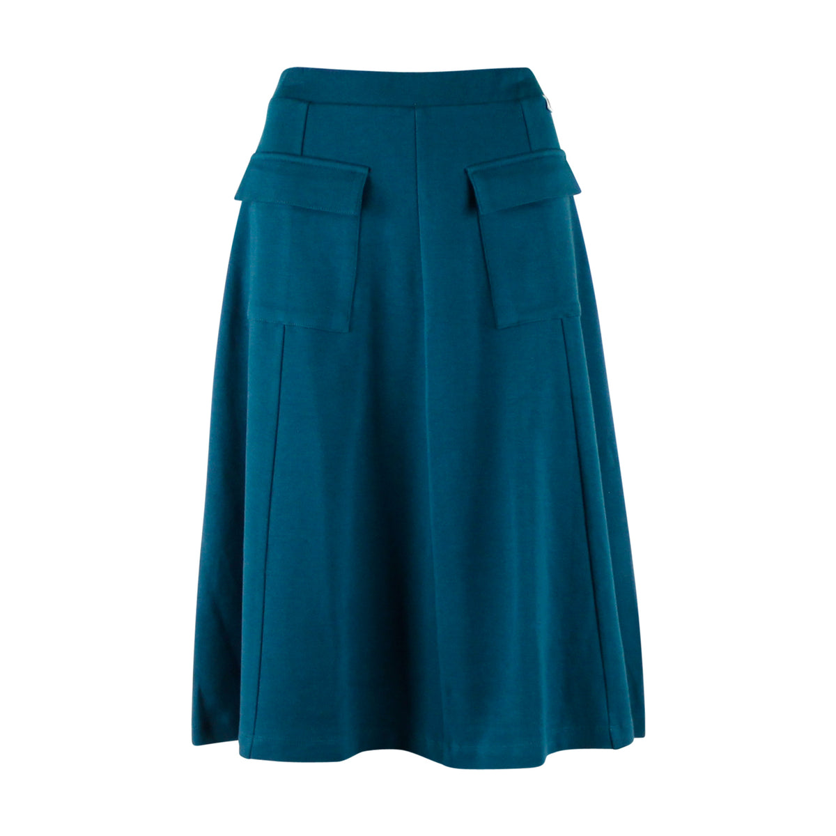Jacquard-Jupe in Deep Teal von Chills&Fever