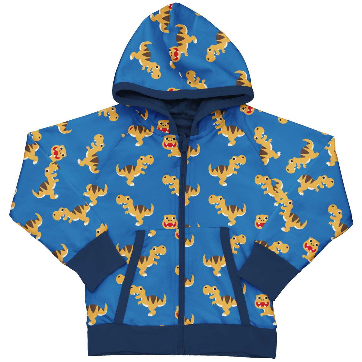 Wende-Kapuzenjacke mit Dinos von Maxomorra