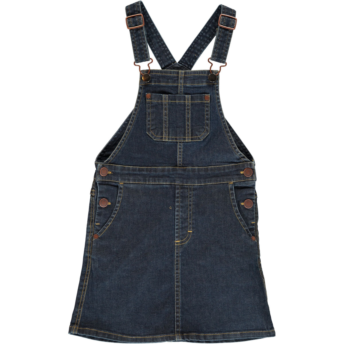 Jeans-Pinafore Kleid von Maxomorra