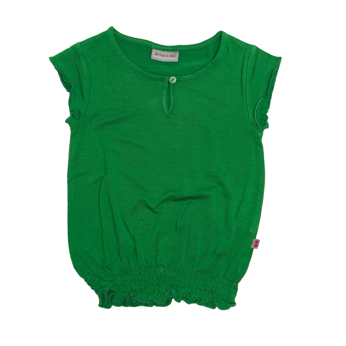 T-shirt uni grün von Froy&Dind