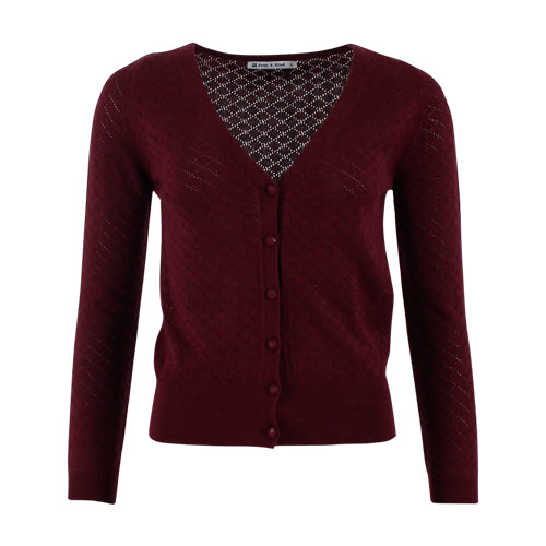 Cardigan gestrickt Wine von Chills&Fever (Froy&Dind)