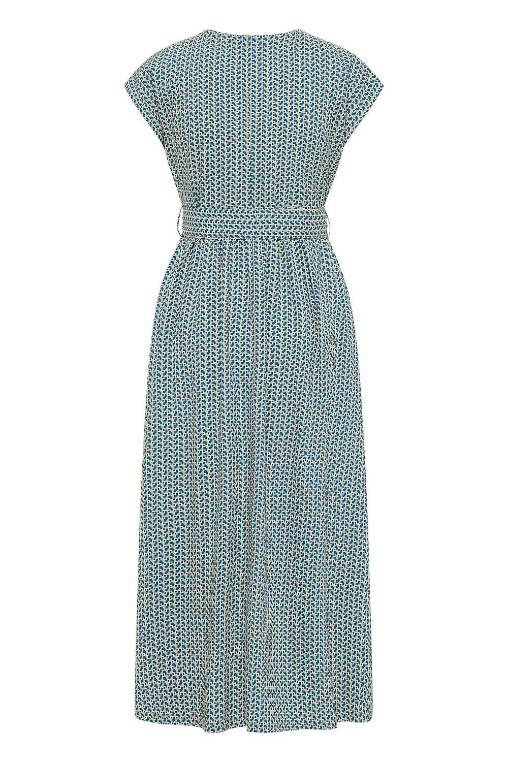 SALE: Langes Sommerkleid Cubes von Tranquillo
