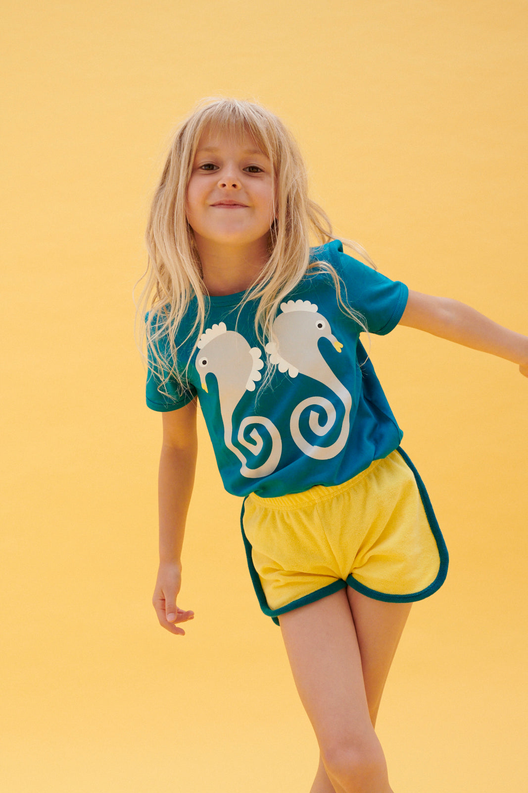 SALE: T-shirt mit Seepferd von Lily Balou