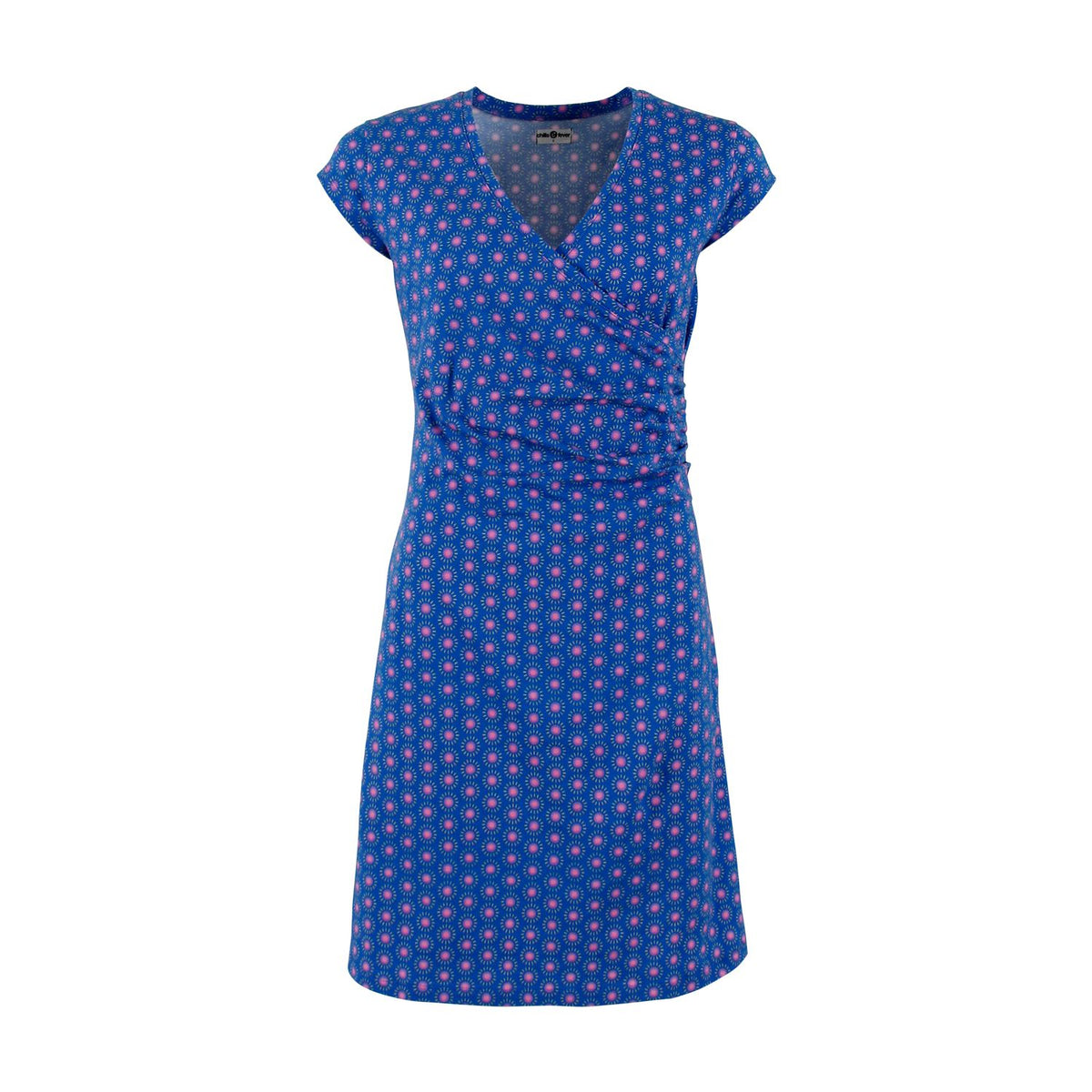 SALE: Damenkleid mit Wickelausschnitt mit Sonnenstrahlen  Chills & Fever (ehemals Froy&Dind)