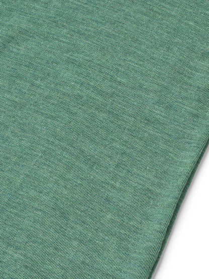 Wolle-Damenshirt Langarm  in Aloe Melange von Jalfe