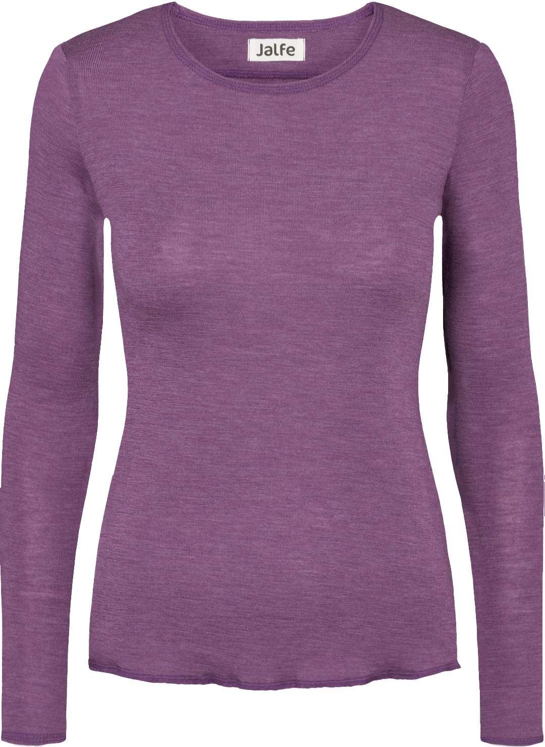 Wolle-Damenshirt Langarm  in Tulip Melange von Jalfe