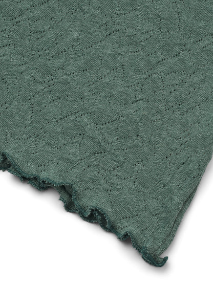 T-shirt Jacquard in sea mélange von Jalfe