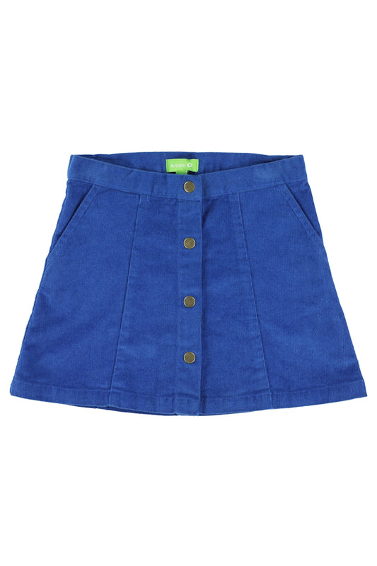 SALE: Cord-Jupe in Meerblau von Lily Balou