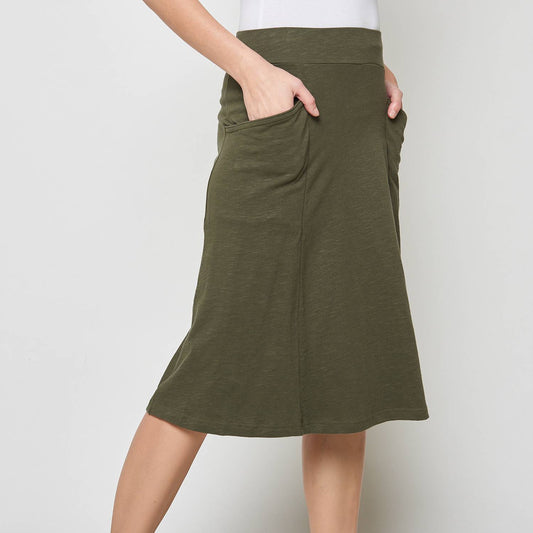 SALE -50%: Jupe in Olive von Tranquillo