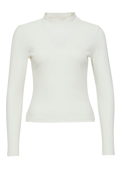 Turtleneck-Shirt in Offwhite von Mazine