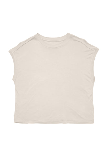 T-shirt aus Ecovero in Moon von Mazine