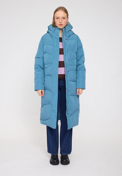 Wintermantel in Storm Blue von Mazine