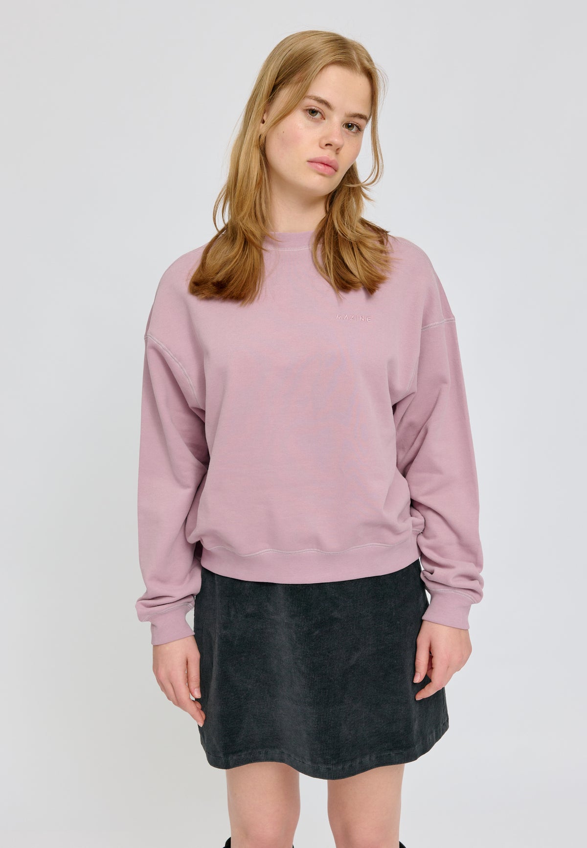 Sweatshirt in Lila von Mazine