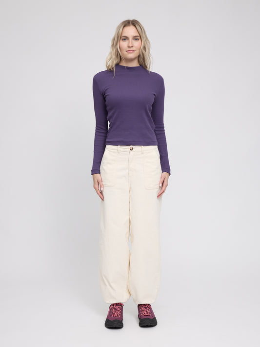 Cordhose Relaxed in Tofu von Mazine