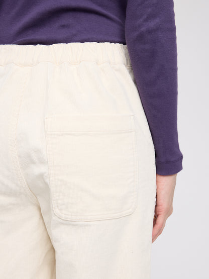 Cordhose Relaxed in Tofu von Mazine