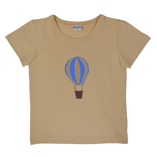T-shirt mit Ballon auf Offwhite von Baba