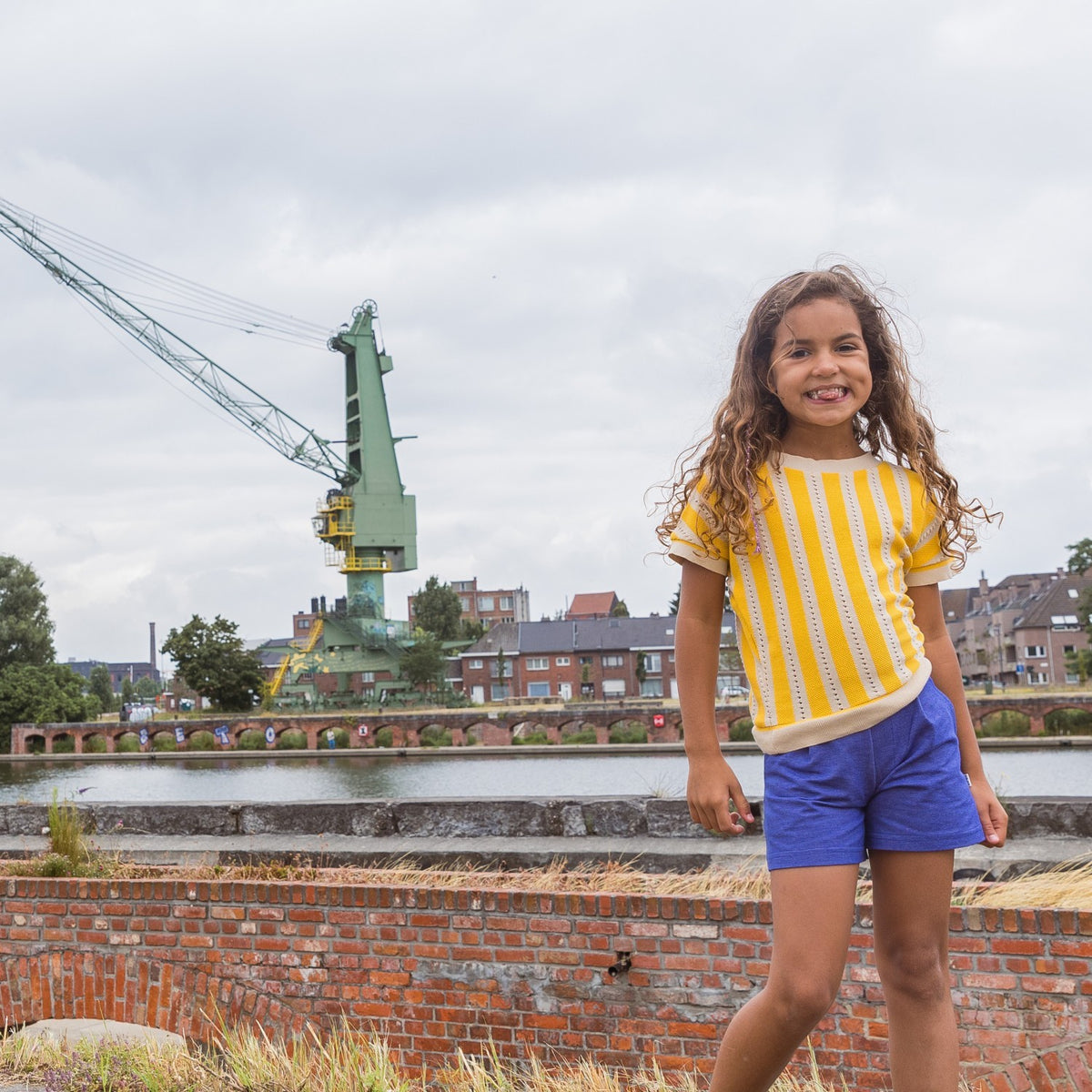 Finch Short in Denim von Baba