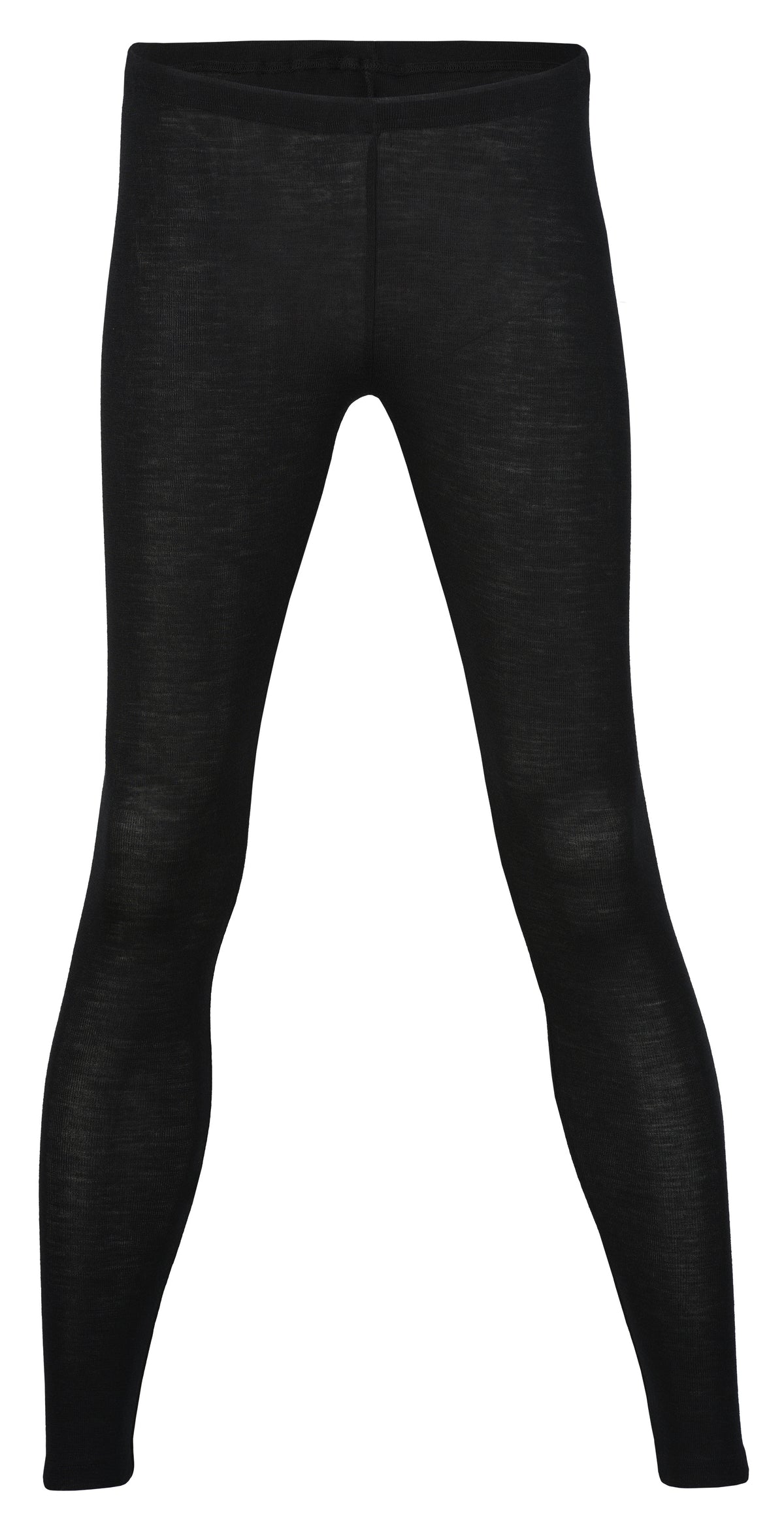 Wolle/Seide Leggings für Damen in Schwarz von Engel Naturtextilien