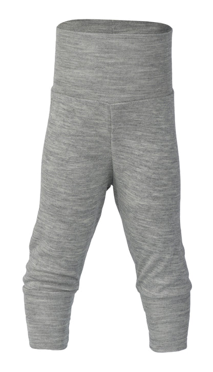 Babyhose Wolle/Seide in grau