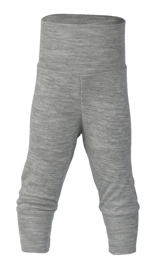 Babyhose Wolle/Seide in grau