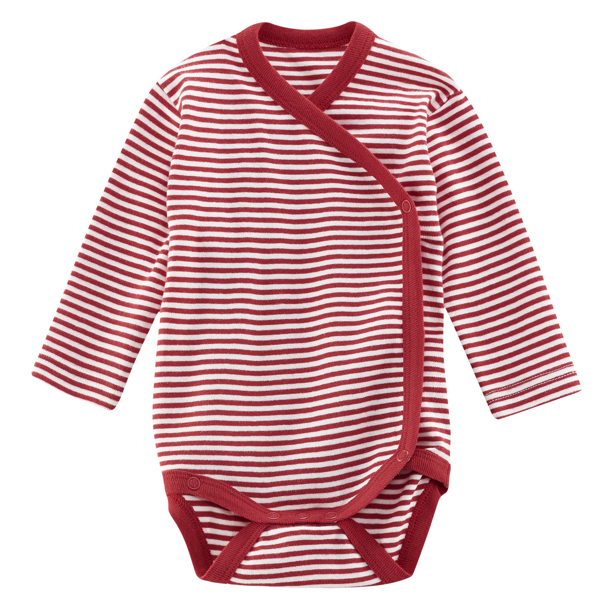 Wickel-Body gestreift rot/weiss Living Craft