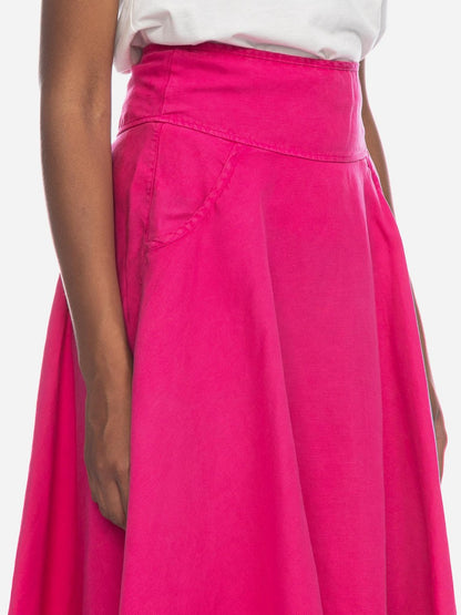 Tellerjupe für Damen in Pink von ATO