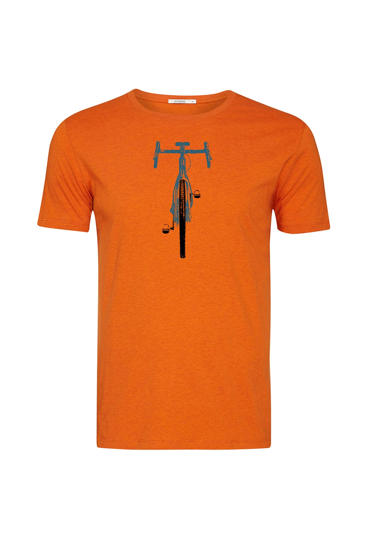 T-shirt Bike Orange Greenbomb