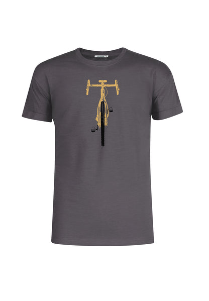 T-shirt Bike in Anthrazit Greenbomb