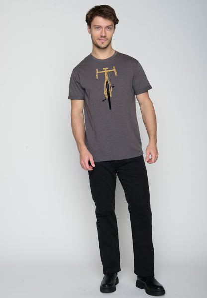 T-shirt Bike in Anthrazit Greenbomb