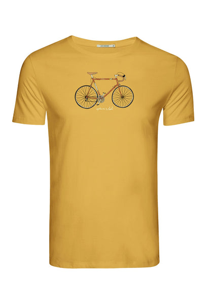T-shirt Bike auf Ocker von Greenbomb