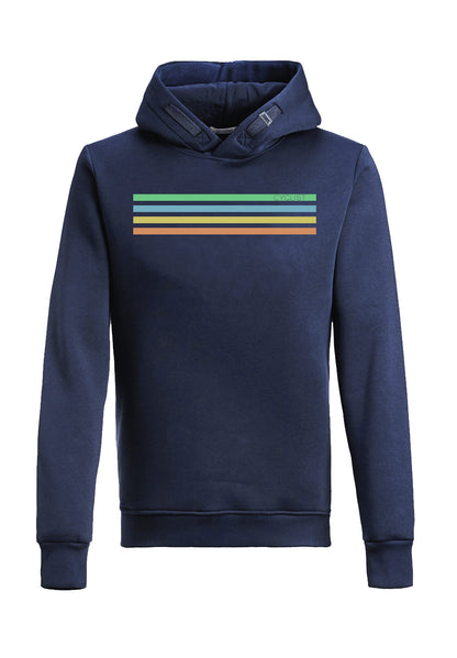 Hoodie Cyclist Dunkelblau von Greenbomb