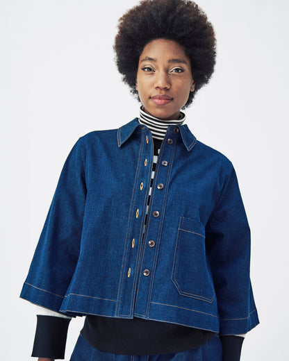 Denim Overshirt von Mademoiselle YéYé