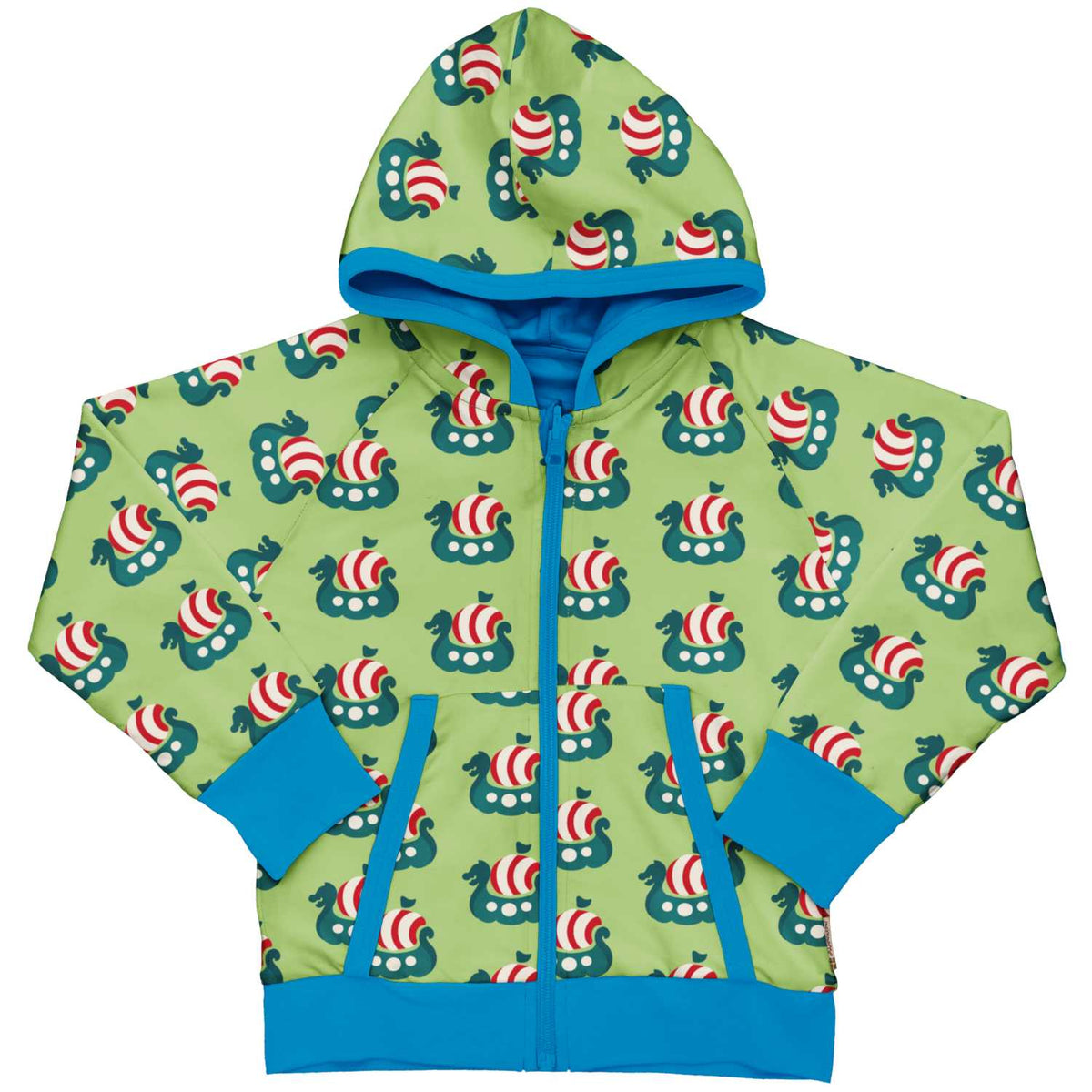 SALE -40%: Wende-Kapuzenjacke mit Wikingerschiff von Maxomorra