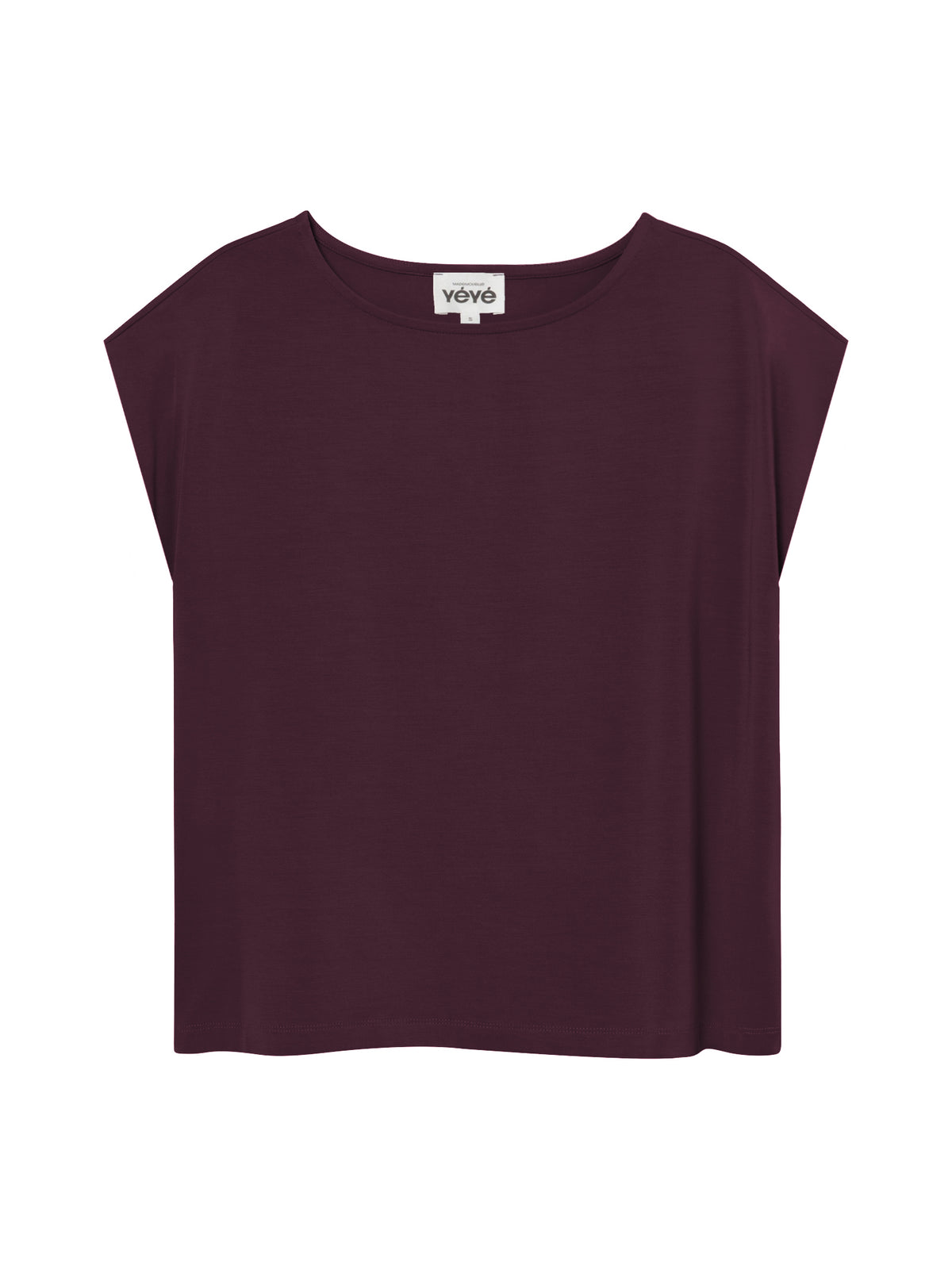 Top in Aubergine von Mademoiselle Yéyé