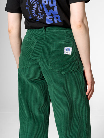 Cord-Hose in Grün von Mademoiselle Yéyé