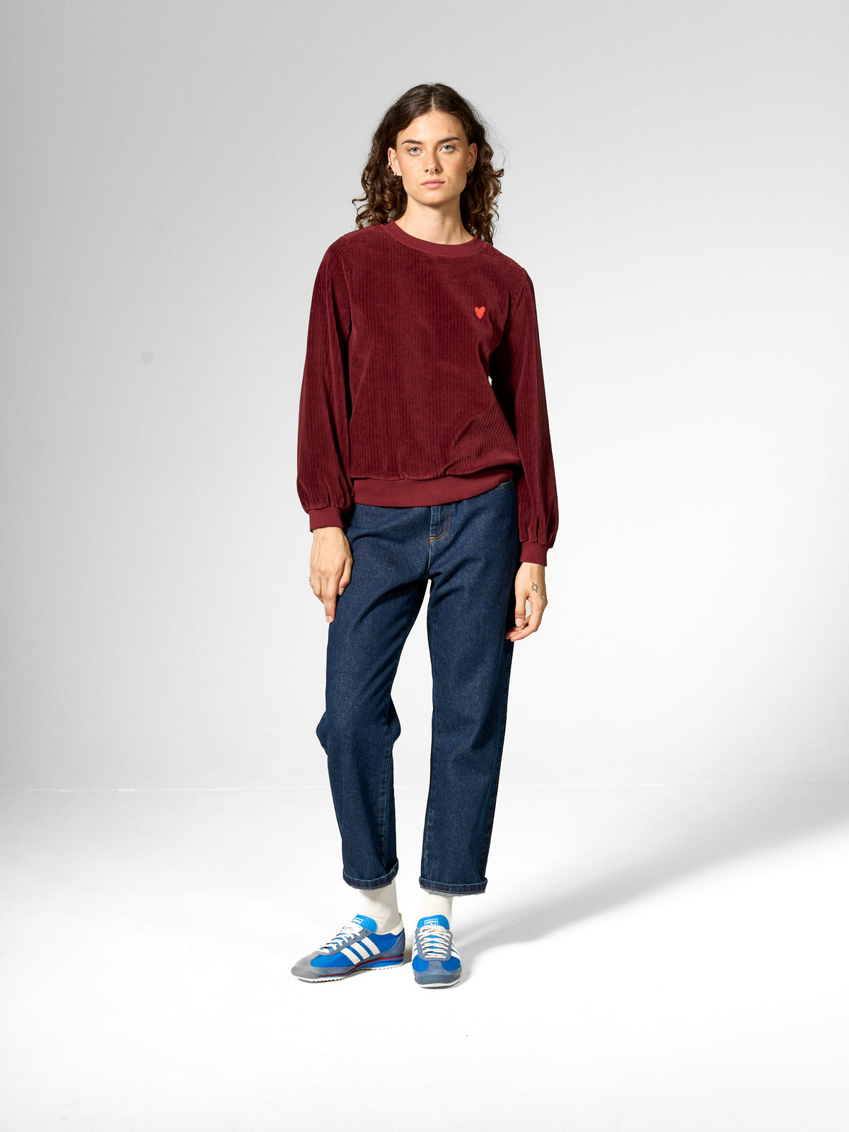 Kordsamt-Pullover von Mademoiselle YéYé