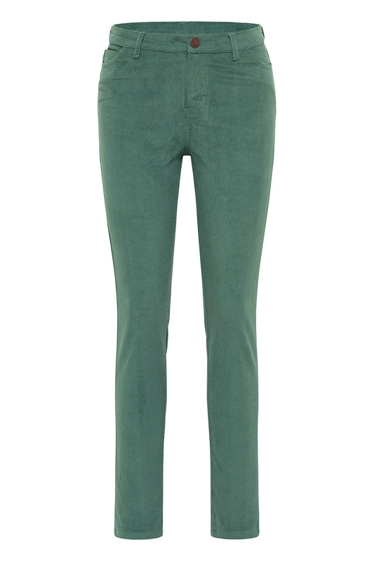 SALE -50%: Cord-Hose Smoke Green von Tranquillo