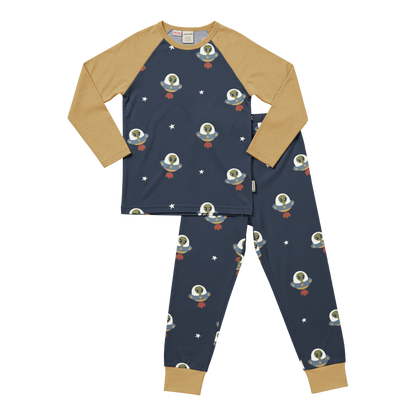 Pyjama 2-teilig mit Ufo von Maxomorra