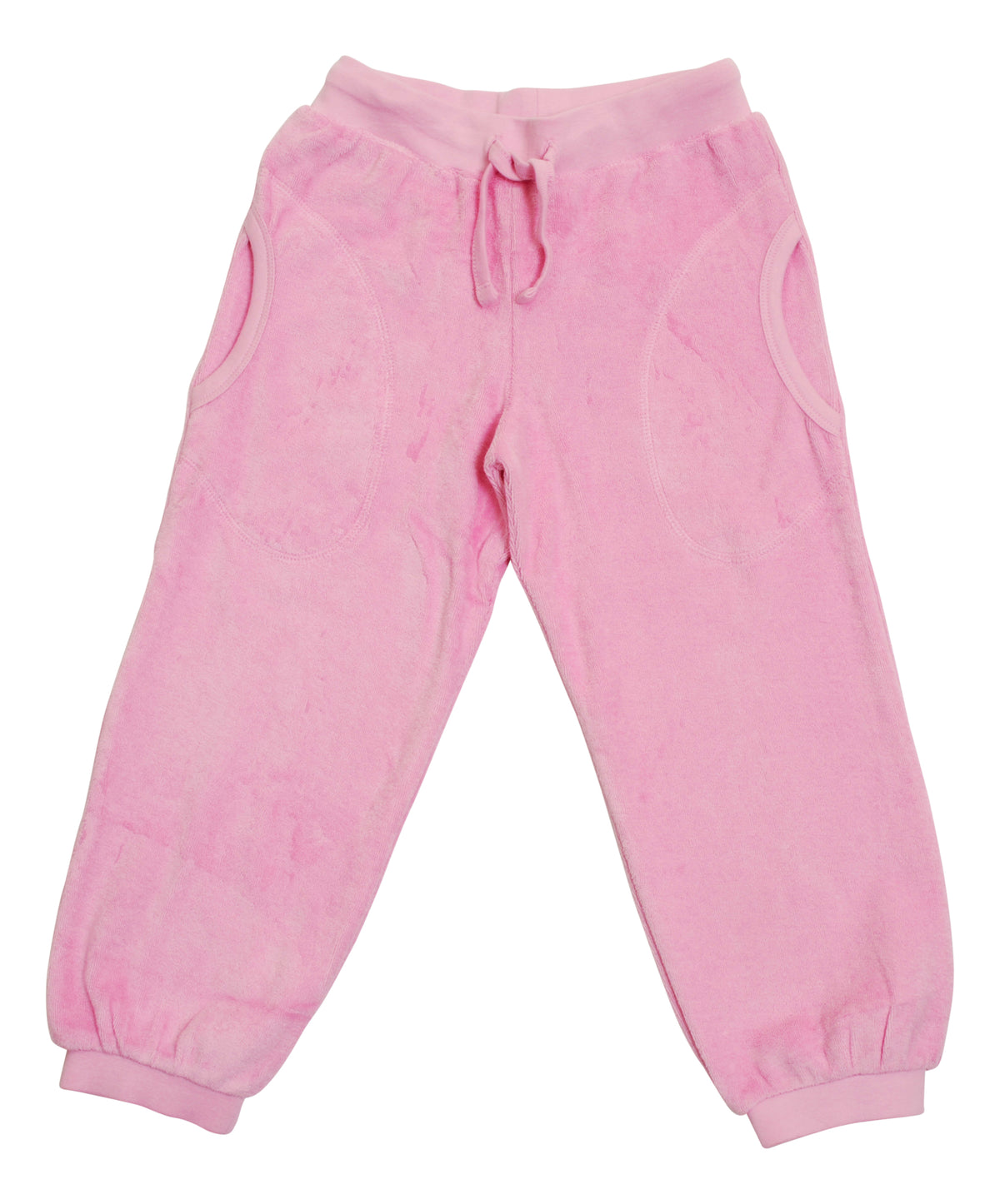 Frottée-Baggyhose in Rosa von DUNS