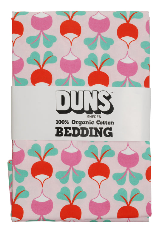 Bettwäsche mit Radiesli auf Rosa von DUNS
