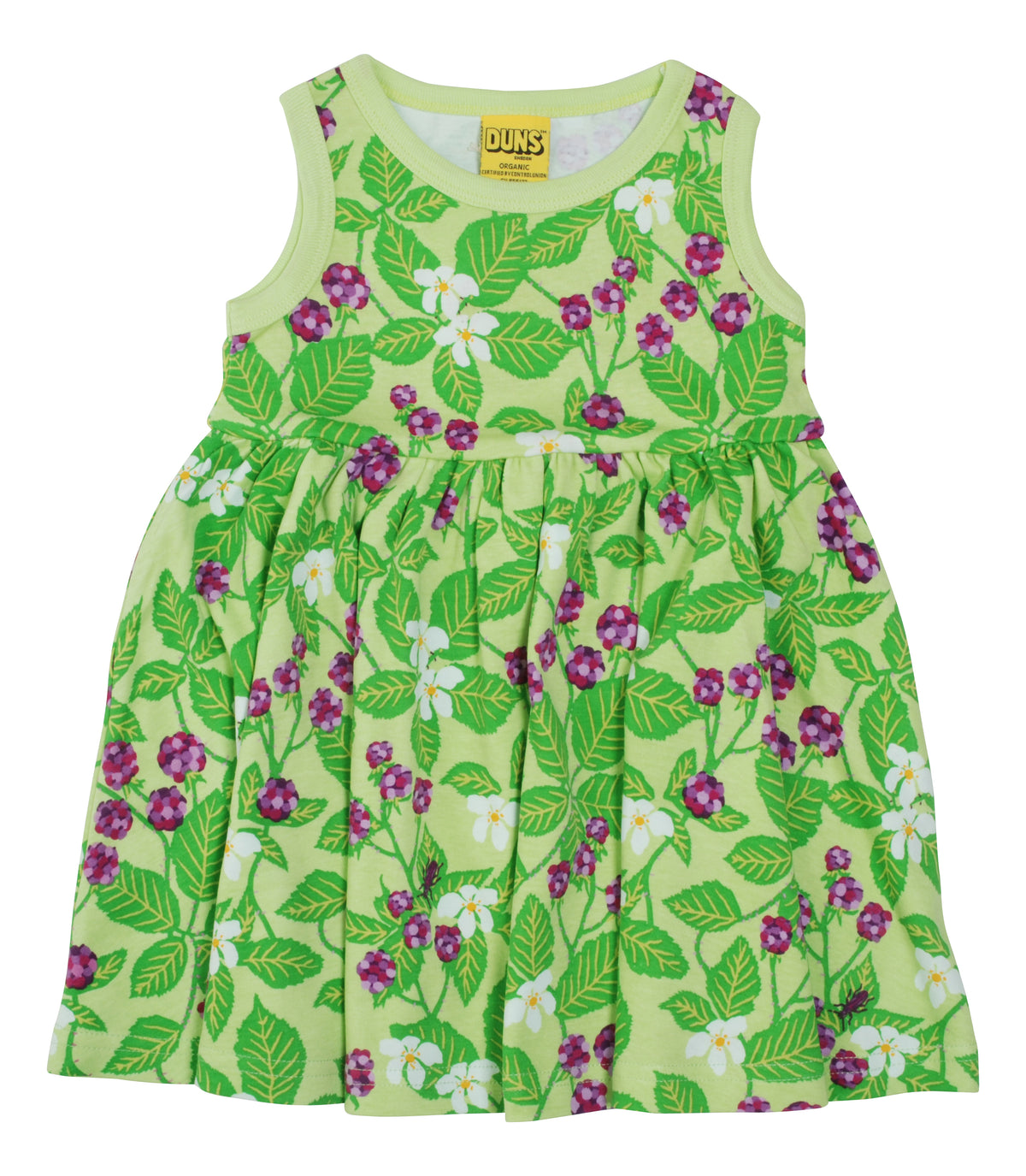 SALE: Sommerkleid Beeren auf Grün von DUNS