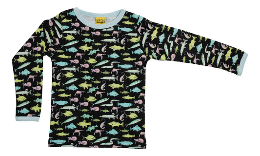 Pulli mit Fischen von DUNS