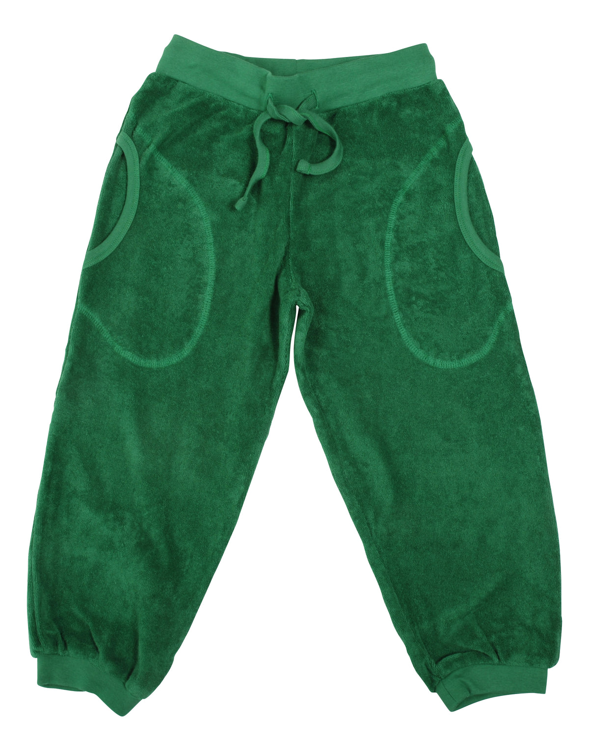 Frottée-Pants in Grün von DUNS