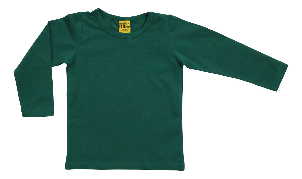 Uni Langarm-Shirt in Galapagos Green von More than a fling (DUNS)