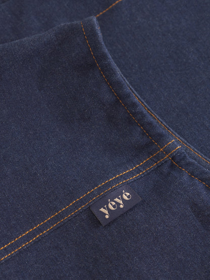 Denim Pinafore-Kleid von Mademoiselle Yéyé