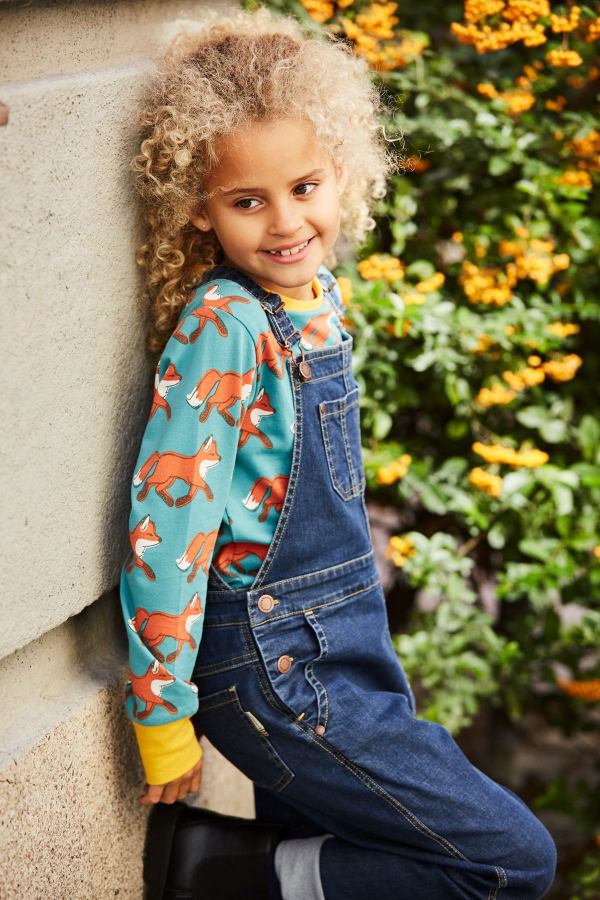 Jeans-Latzhose von Maxomorra