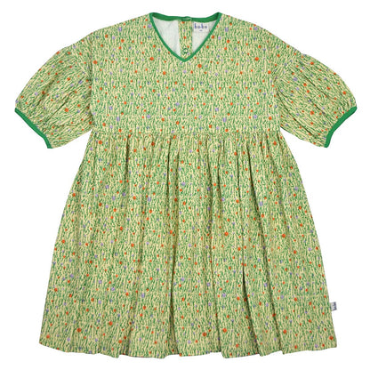 SALE: Kurzarmkleid mit Sommerblumen von Baba