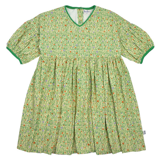SALE: Kurzarmkleid mit Sommerblumen von Baba